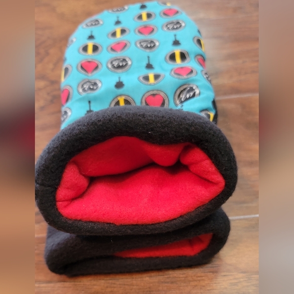 Elvis Presley Fleece Fabric Women's Winter Mittens - Picture 5 of 7